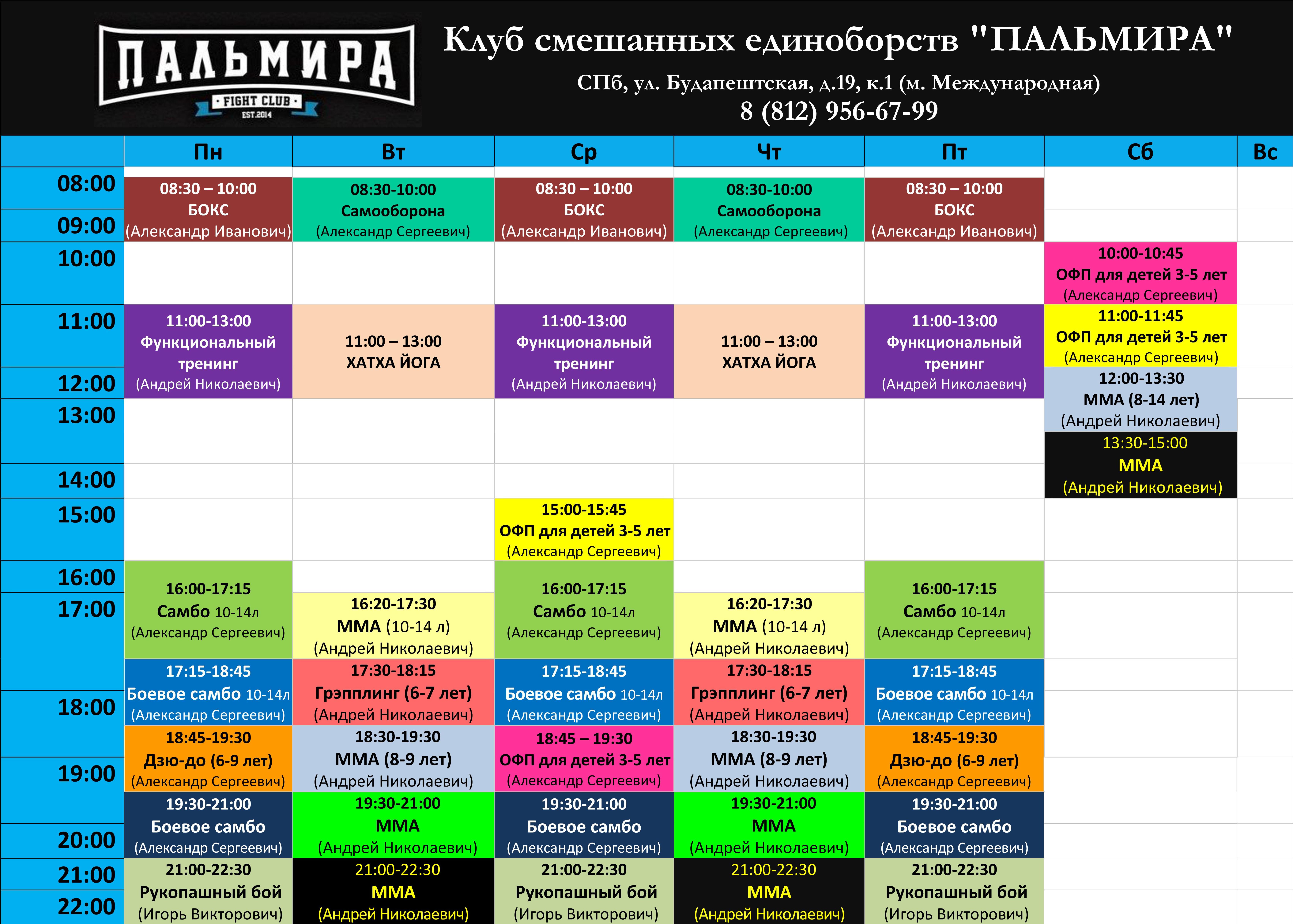 Политехнический зал афиша. Афиша зала единоборств. Расписание единоборства. Смешанных единоборств график. Пальмира зал единоборств СПБ Будапештская.